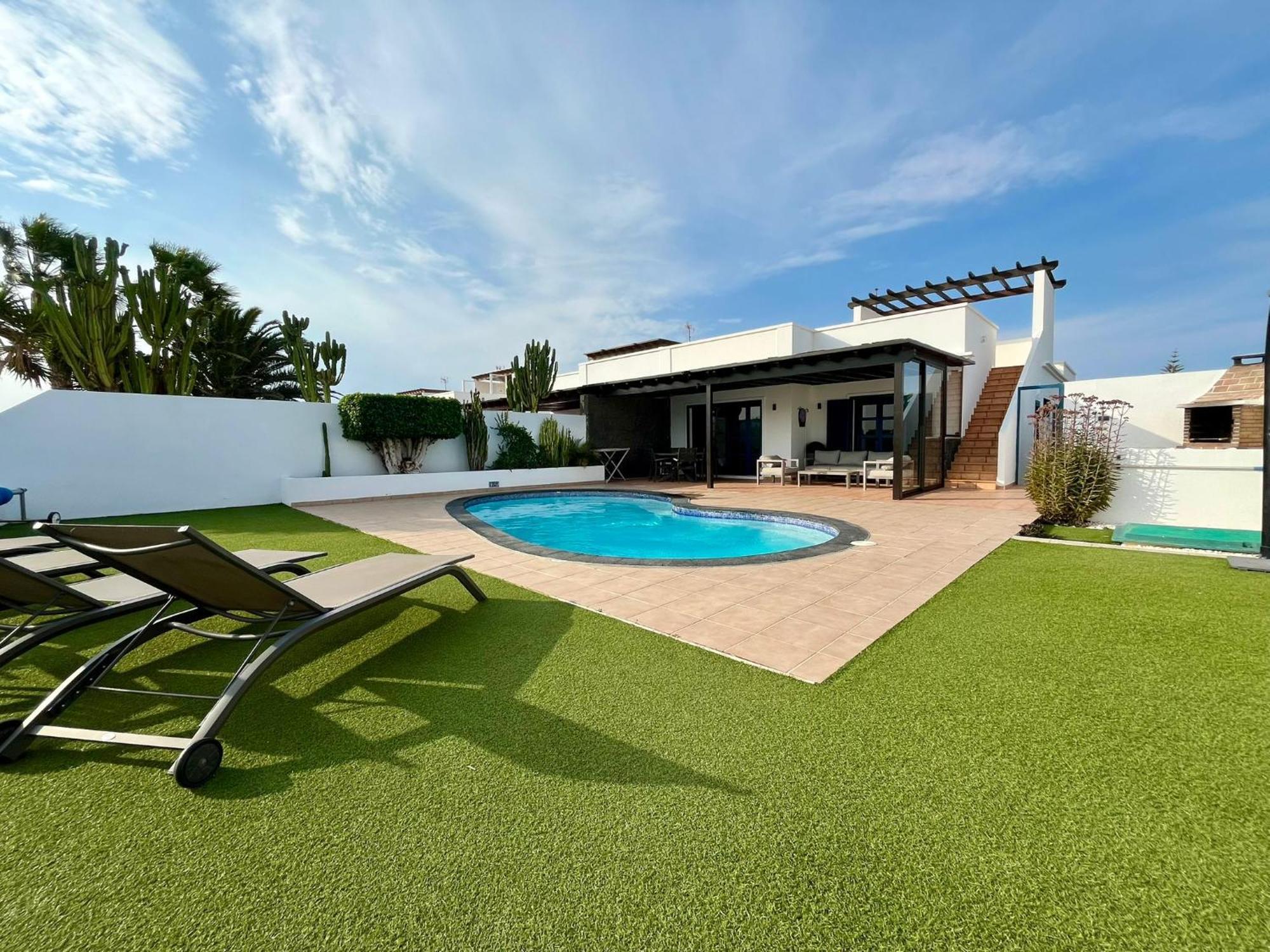 Splendid Casa Nostra, Private Pool, Wifi, Garden Villa Playa Blanca  Kültér fotó